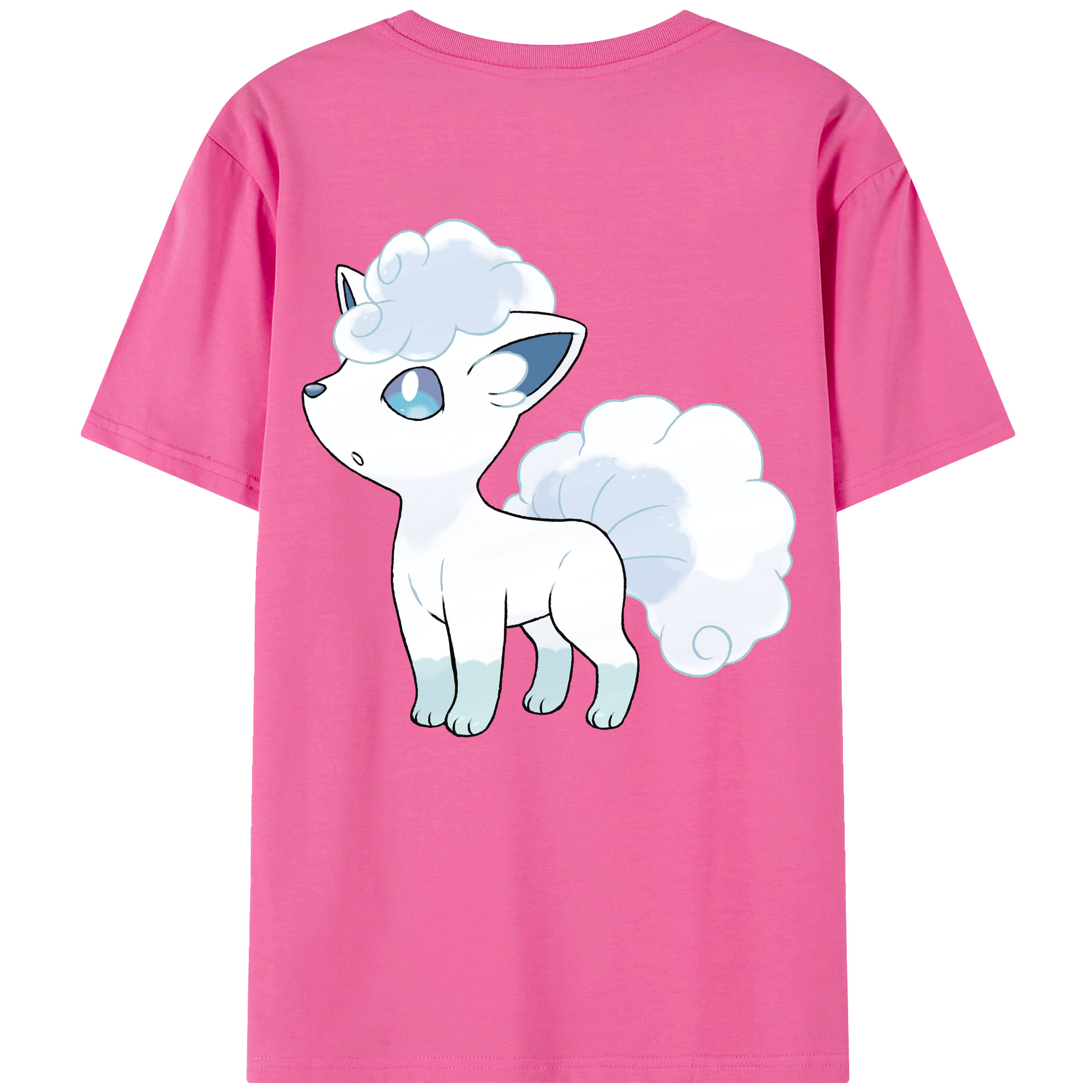 （画像用） ポケットモンスター Pokémon レディース半袖Tシャツ(バックプリント)